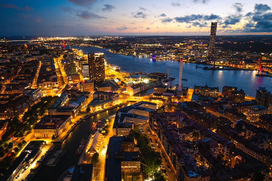 Göteborg skyline – vi täcker hela Västsverige